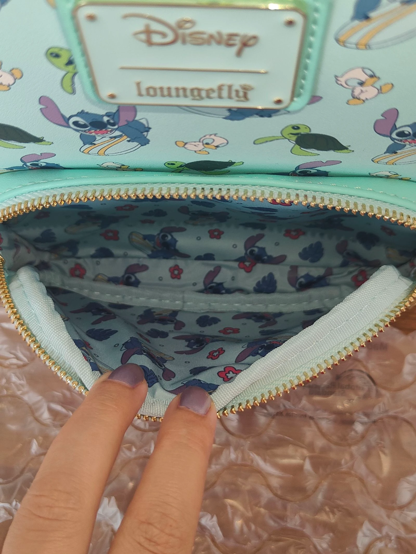 Nieuwe Loungefly Disney Stitch Surfer rugzak met label – photo 11